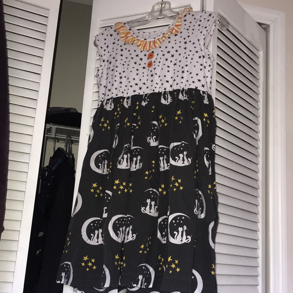 Starry Night Kids Dress
